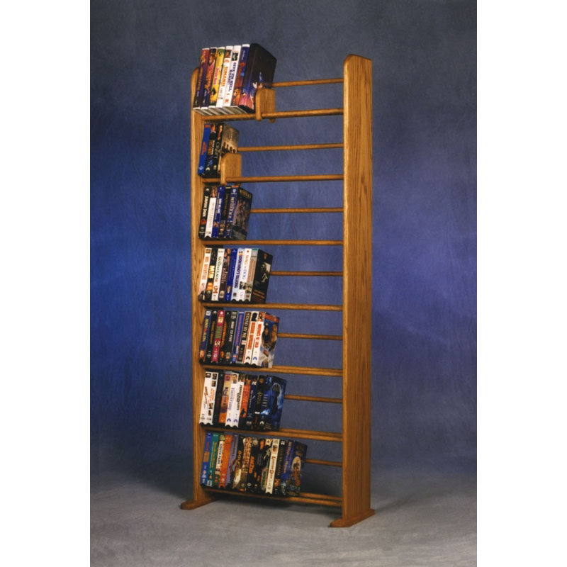 Rebrilliant 280 DVD Dowel Multimedia Storage Rack & Reviews Wayfair